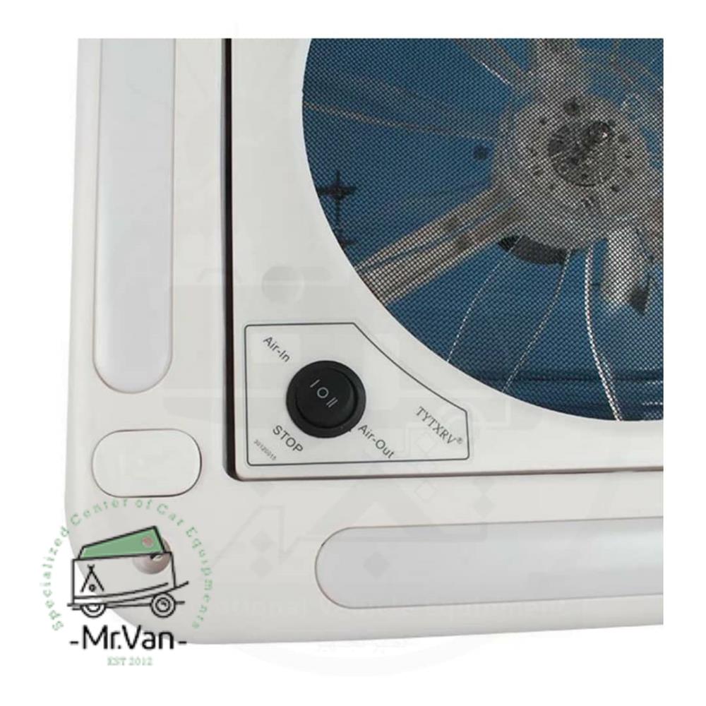 دریچه سقفی فن دار سایز 36
